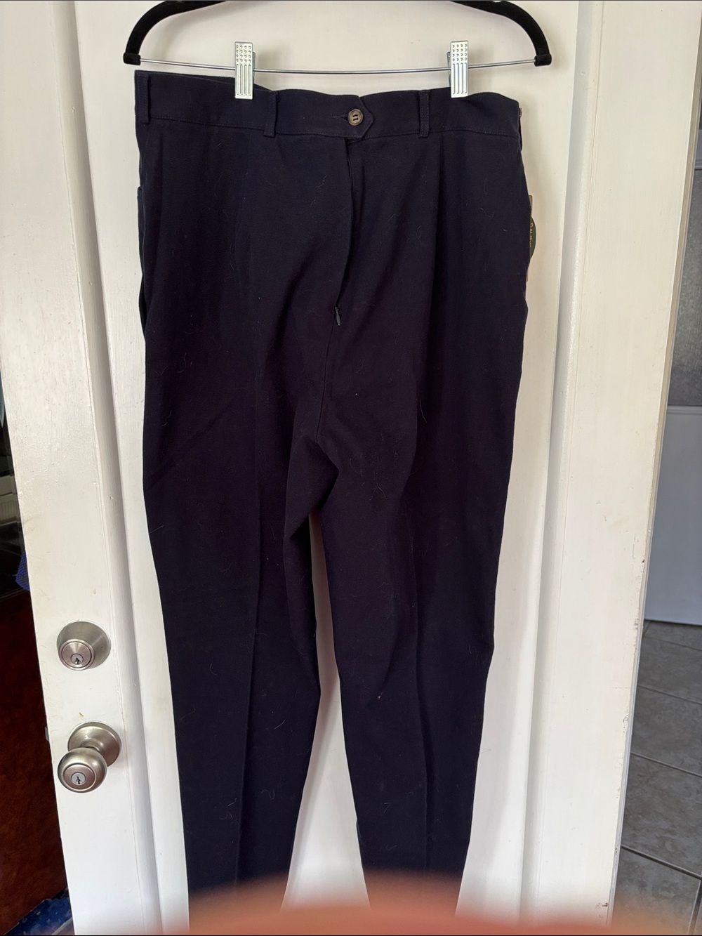 R.M. Williams Womens Black Chinos - Slim Tailored Fit/ size 18